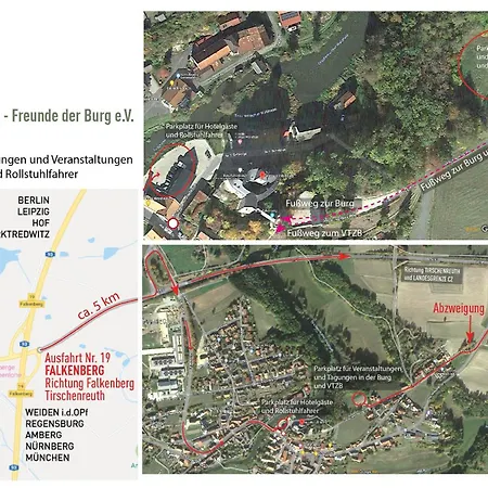 Hotelburg Falkenberg * Falkenberg (Tirschenreuth)