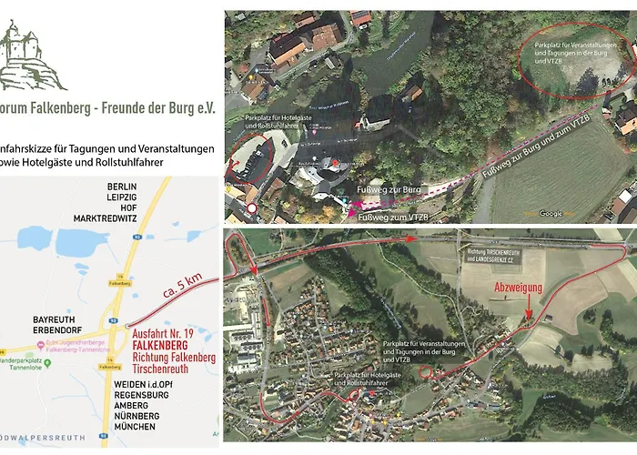 Hotelburg Falkenberg * Falkenberg (Tirschenreuth)